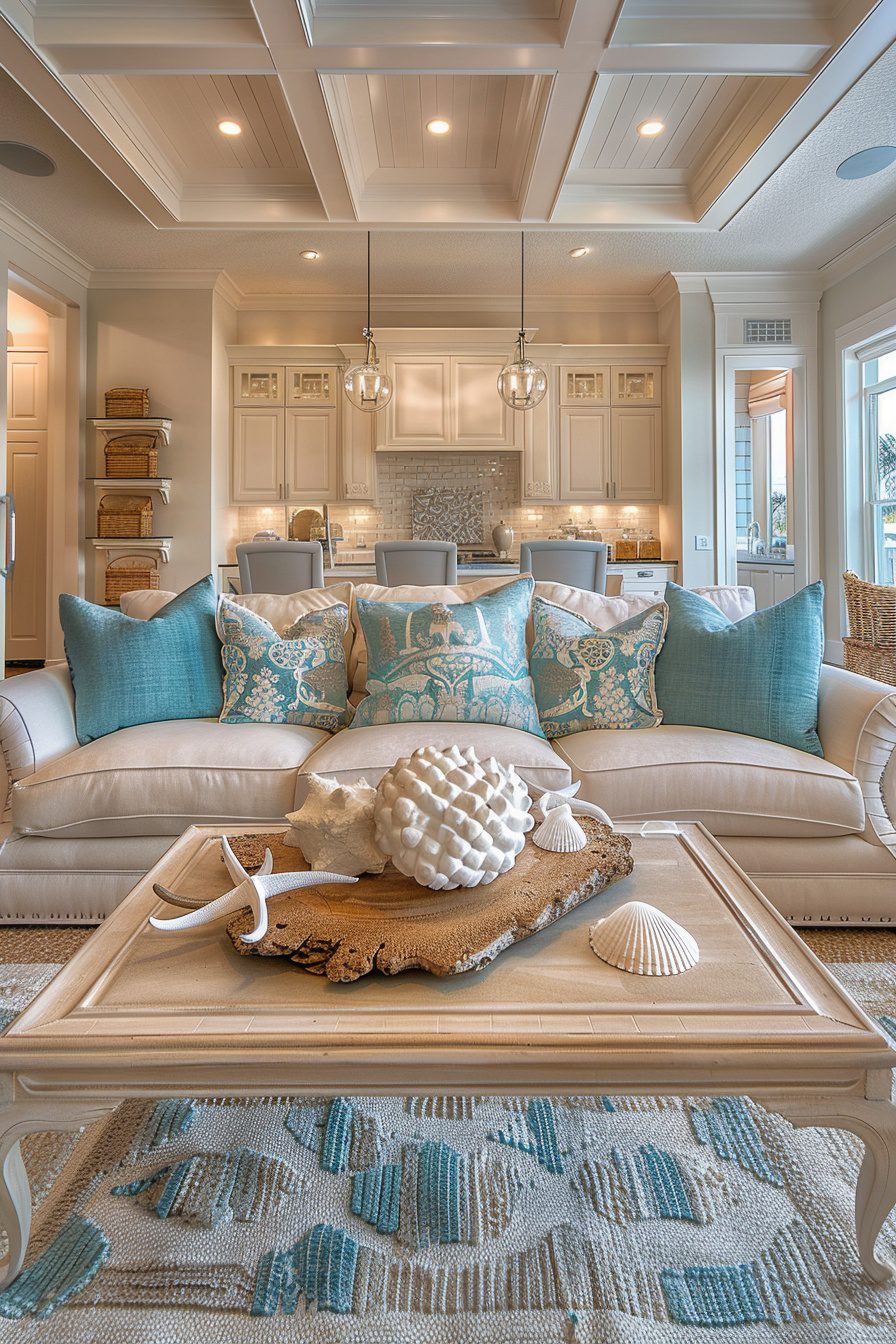 29 Coastal Living Room Ideas To Transform Your Space Into A Seaside ...