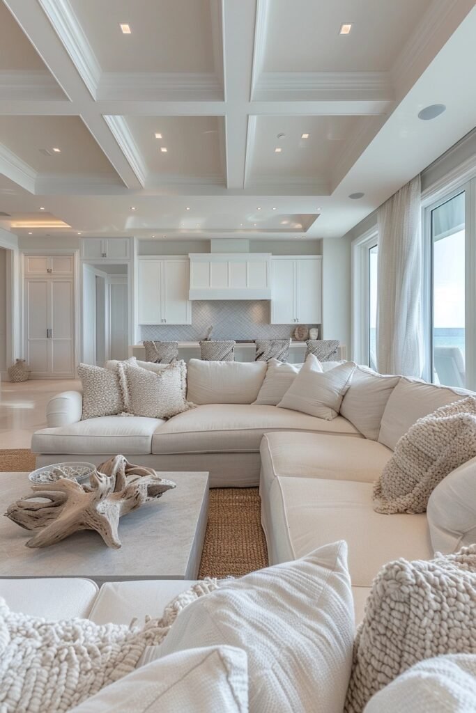 Shoreline Chic Living Area