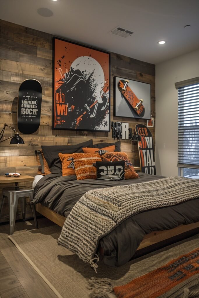 Skater’s Haven Bedroom