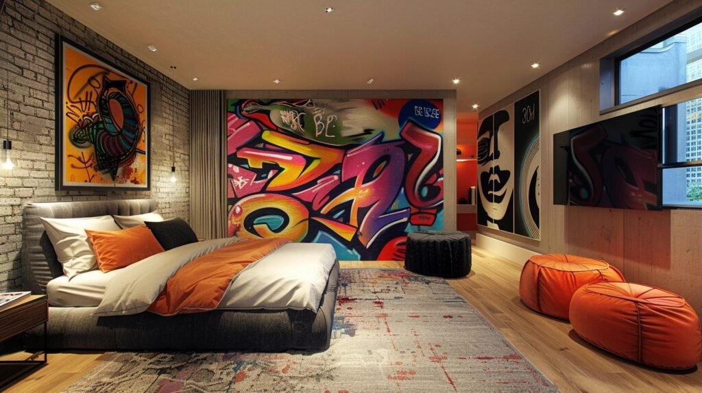 Street Style Bedroom