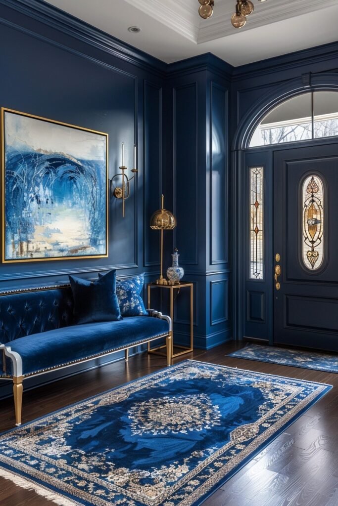 Sumptuous Sea-Inspired Foyer