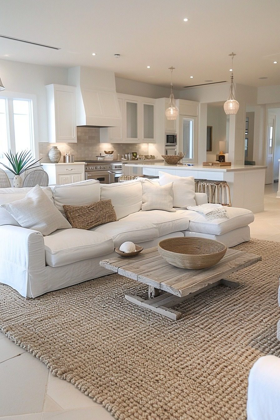 29 Coastal Modern Living Room Ideas For A Contemporary Beach Vibe ...