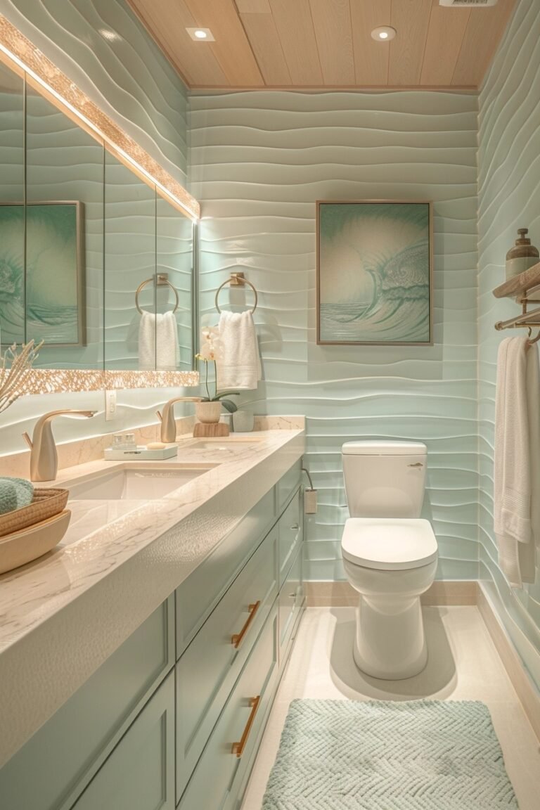 29 Coastal Modern Bathroom Ideas For A Chic Ocean Feel Learn California
