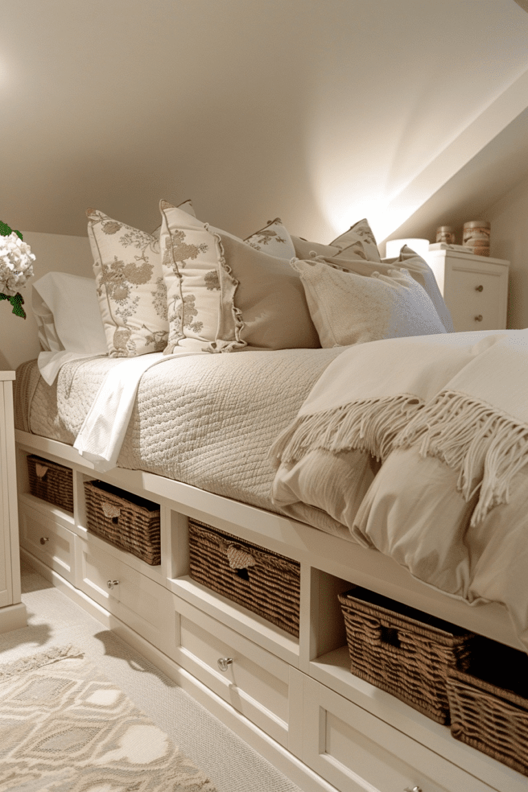Beautiful view of Under Bed Storage Solutions For Small Bedrooms