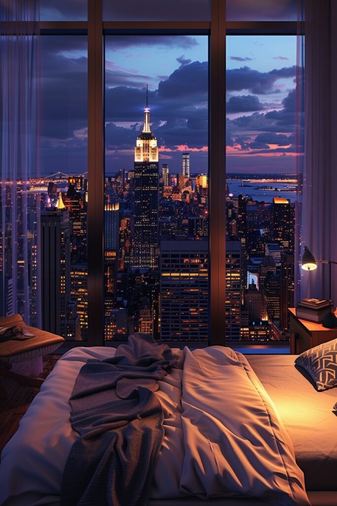 Urban Rooftop Bedroom