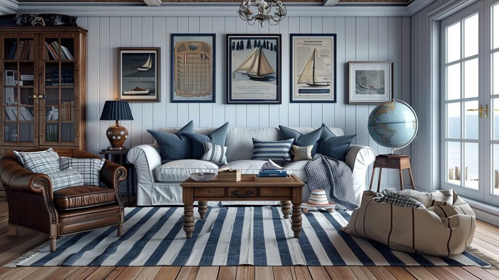 coastal decor living room