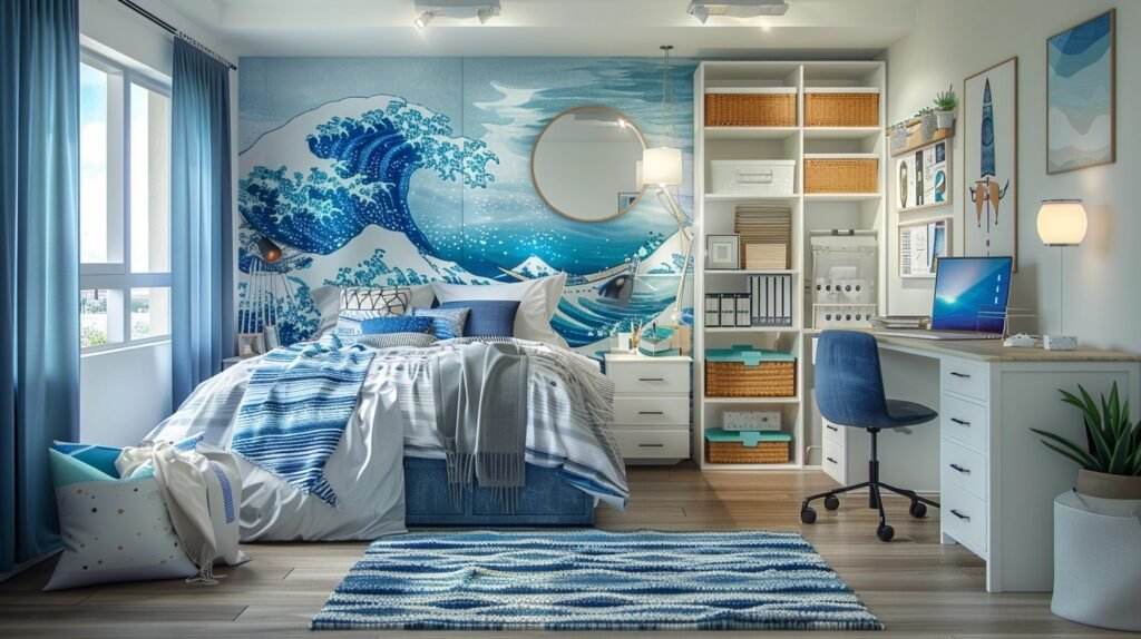 coastal dorm room