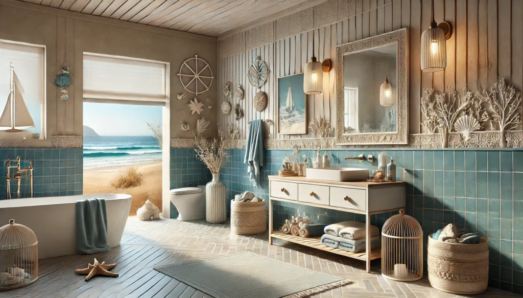 coastal inspired bathroom