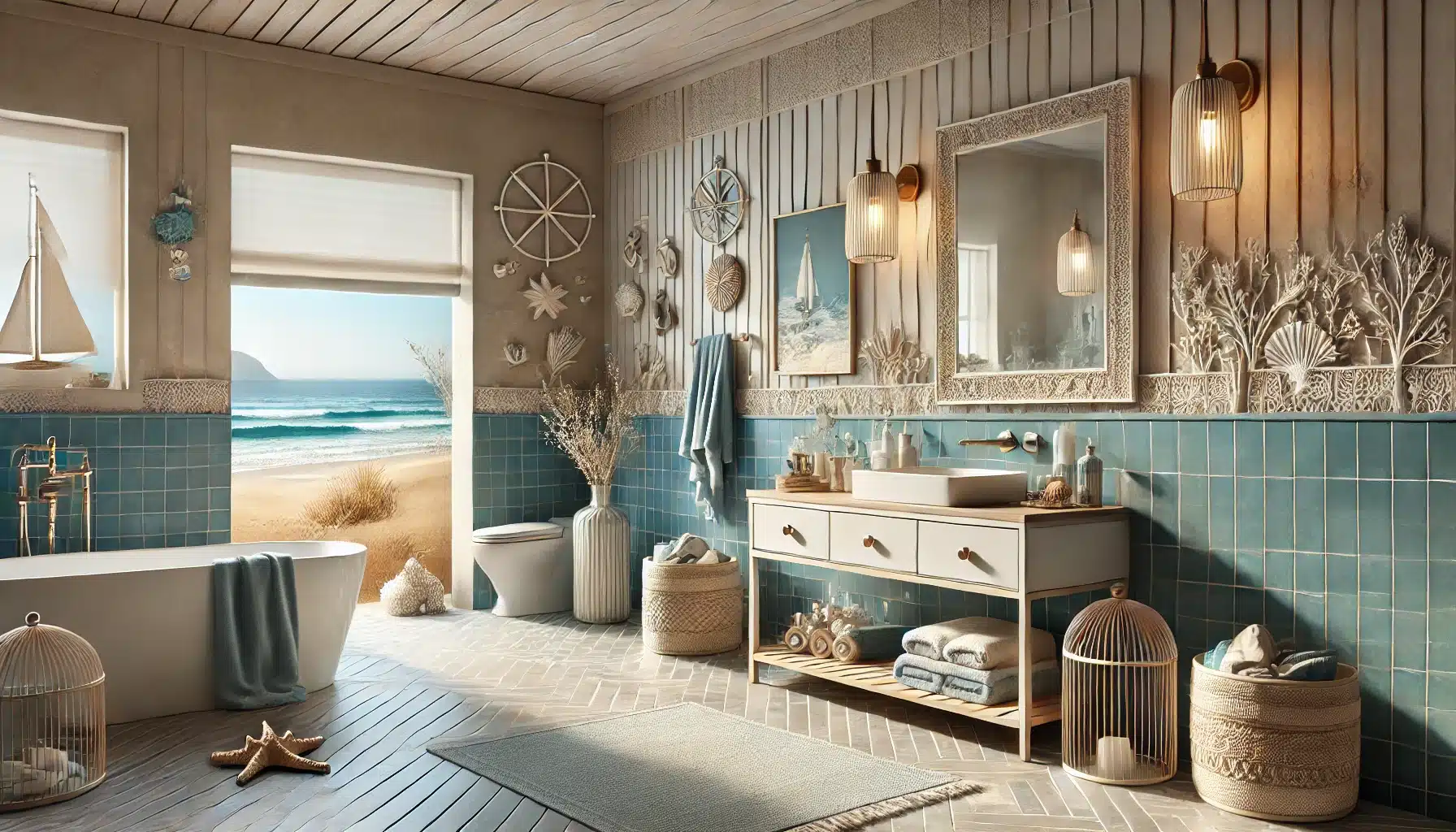 Spa Themed Bathroom Beach Beach Theme Bathroom Paint Colors 2020 : The
