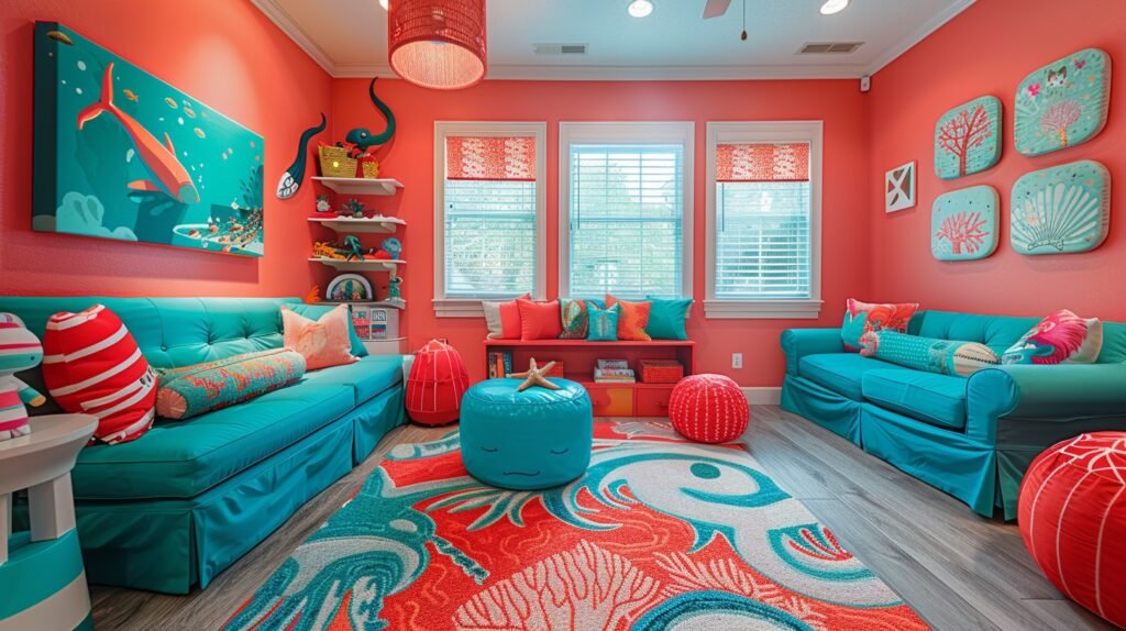 coastal style decorating