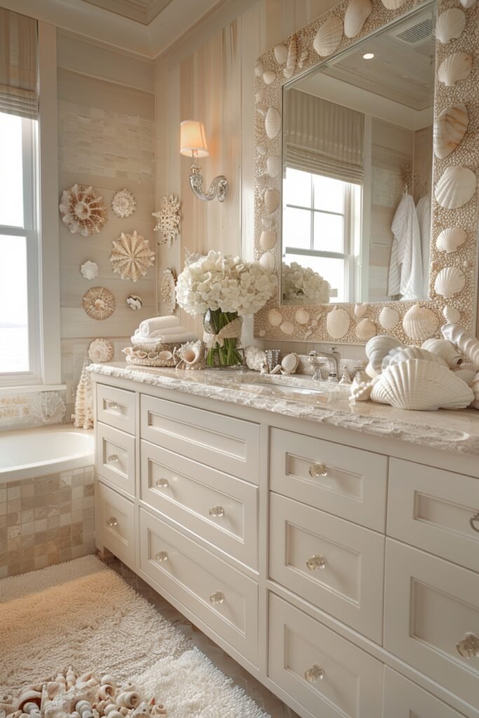 coastal inspired bathroom