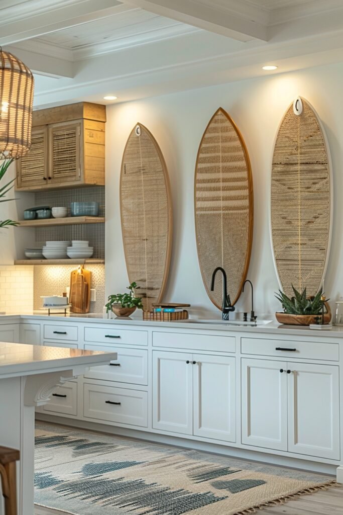 Surfboard Shaped Cutting Boards