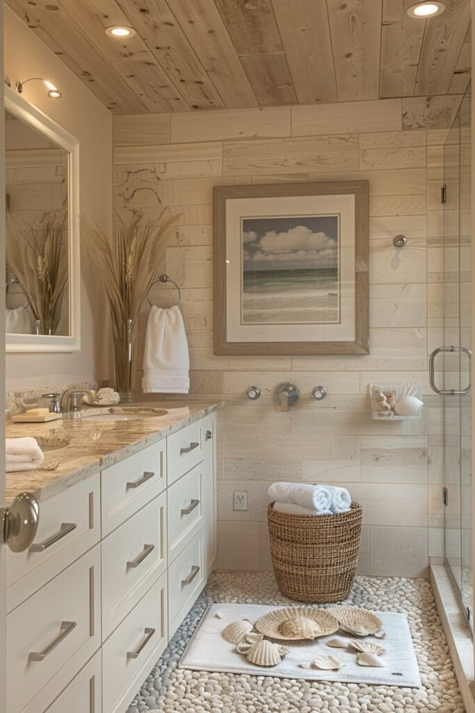 coastal inspired bathroom