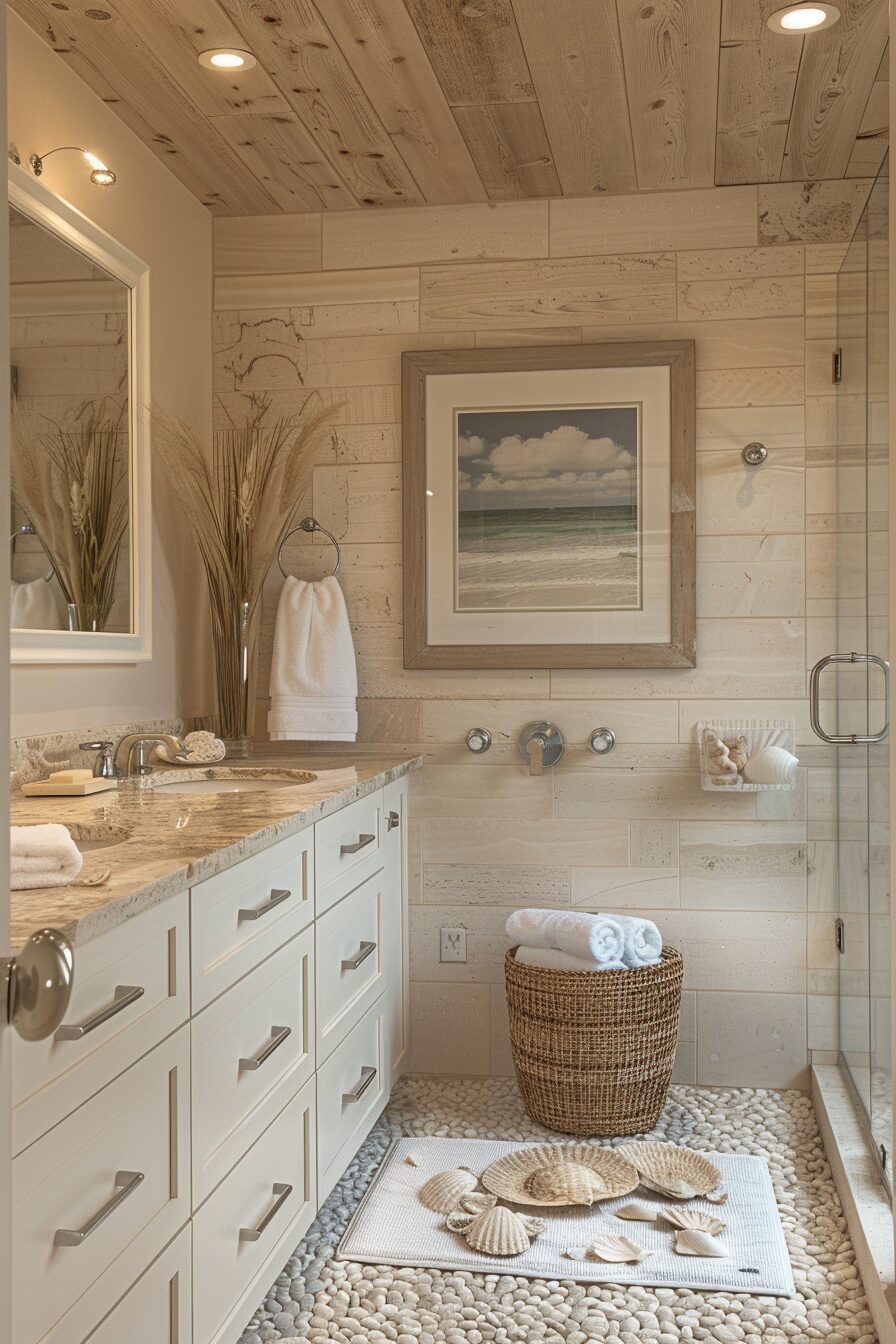 29 Coastal Inspired Bathroom Ideas You Have To See - Learn California