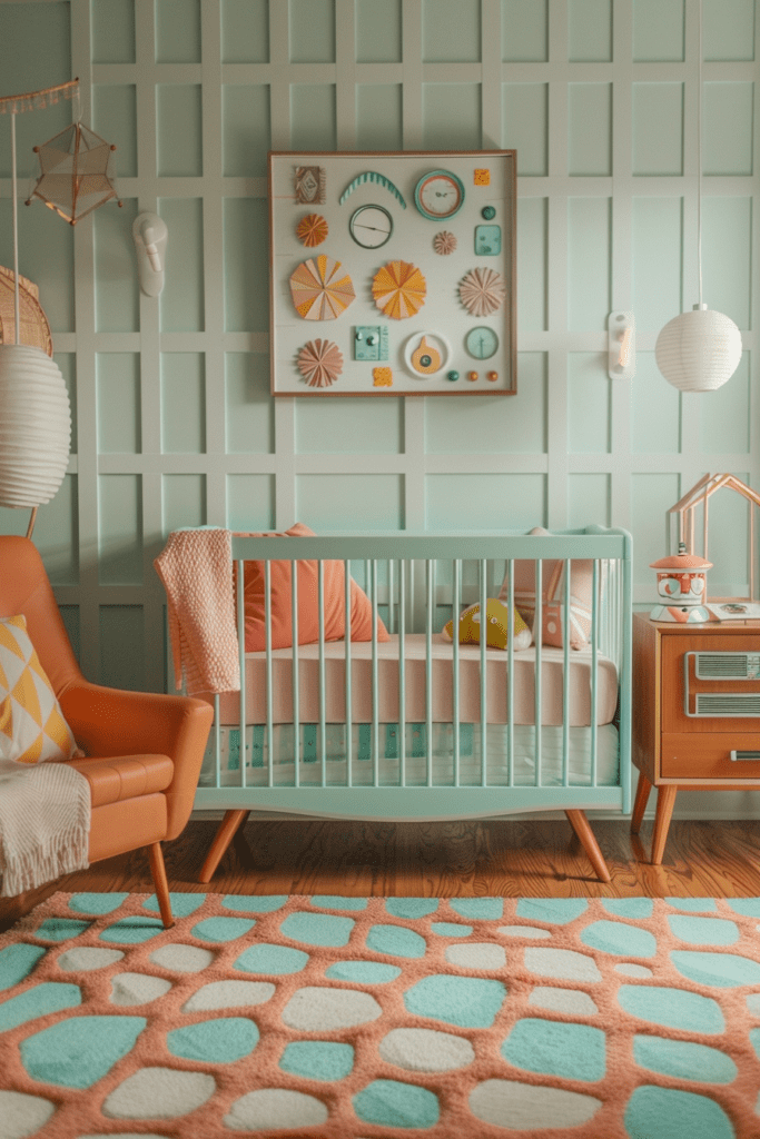 1950s Throwback Baby Room