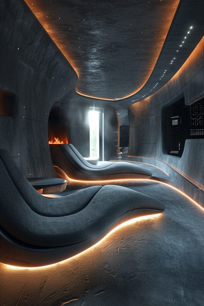 Advanced Futuristic Bedroom