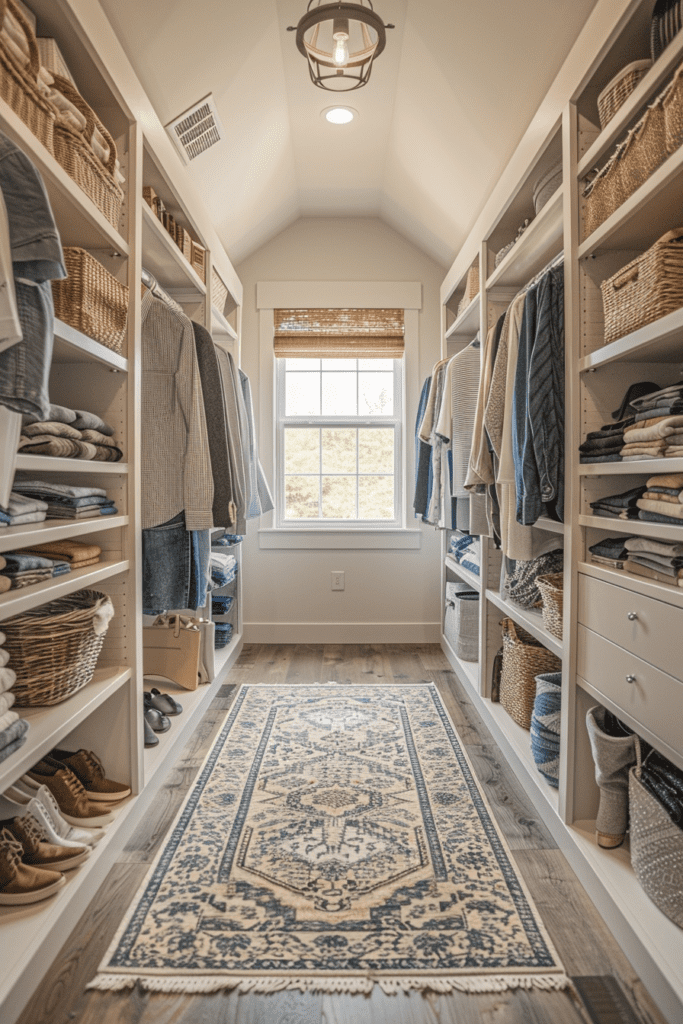  Airy Light-Filled Closet Design