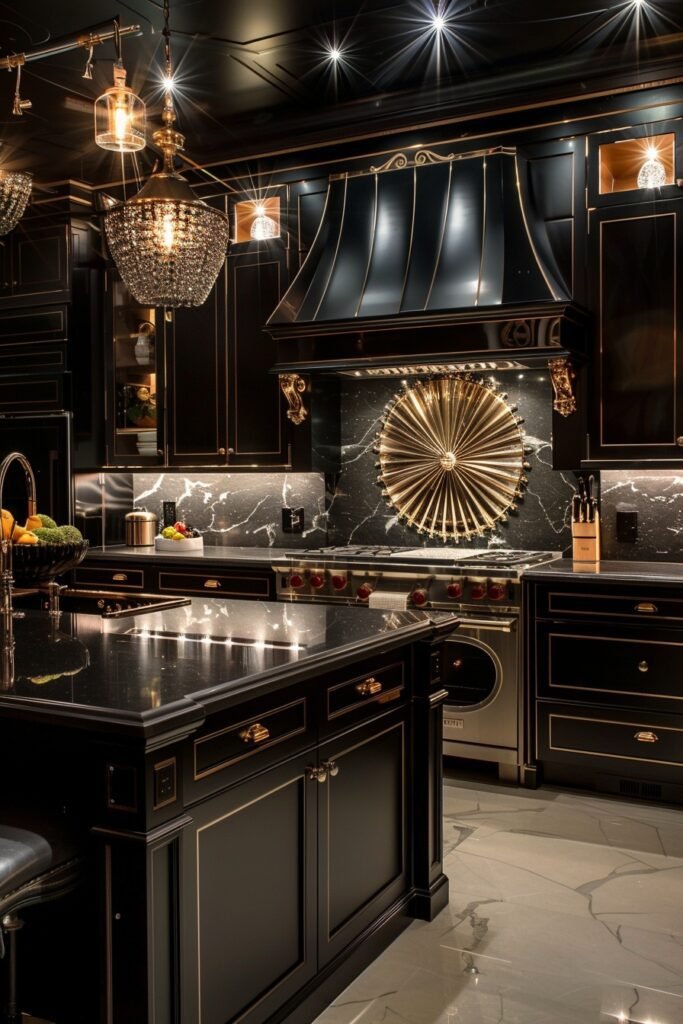 Art Deco Inspired Modern Kitchens