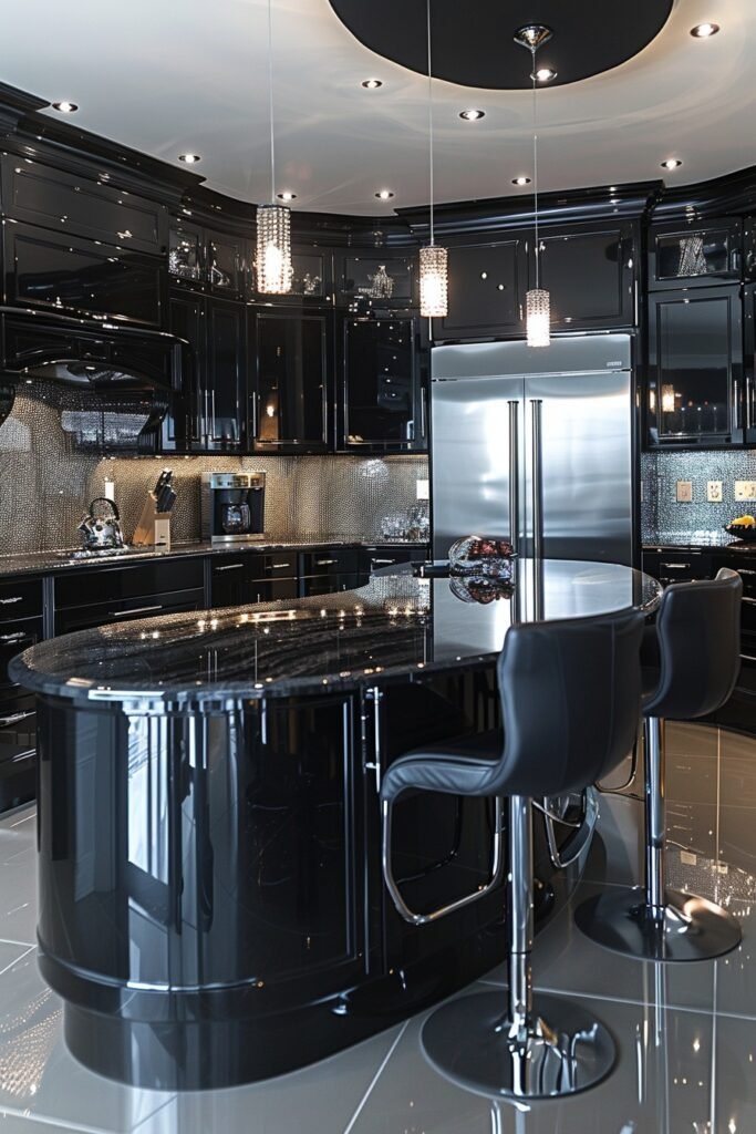 Art Deco Inspired Modern Kitchens