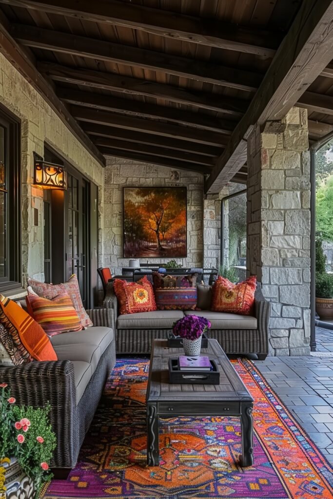 Artistic Outdoor Space