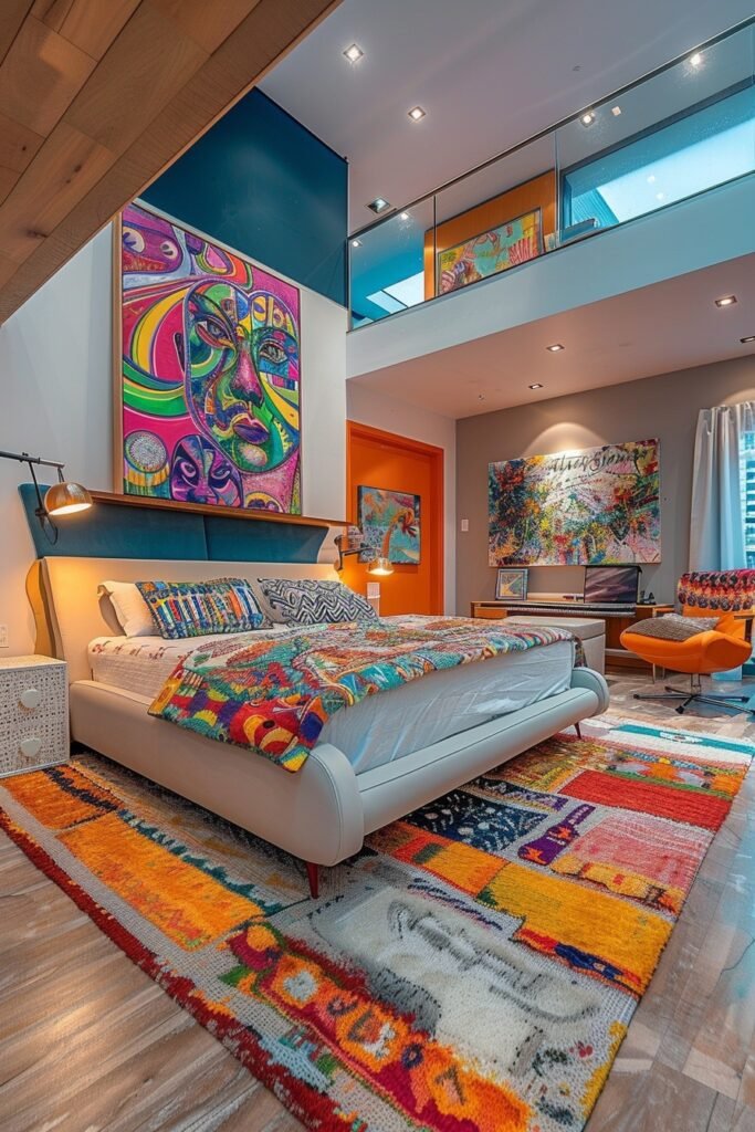 Artistic Urban Bedrooms