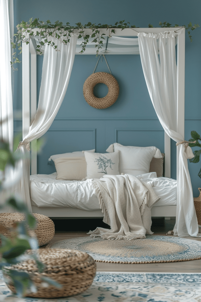 Azure Calm Boho Dorm