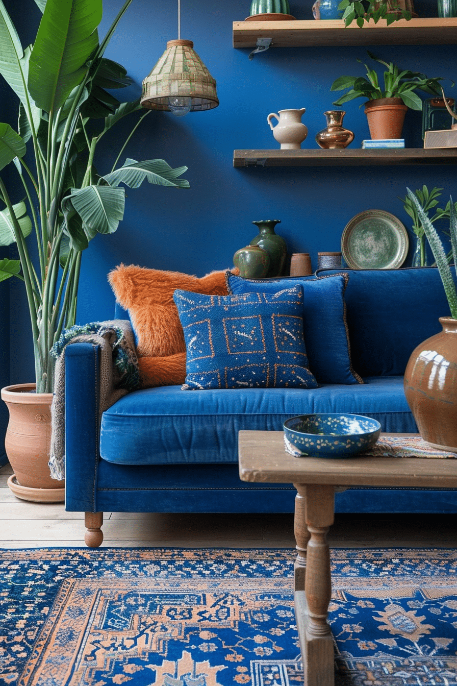 29 Blue Boho Apartment Ideas: Infuse Your Space With Calm Elegance And ...