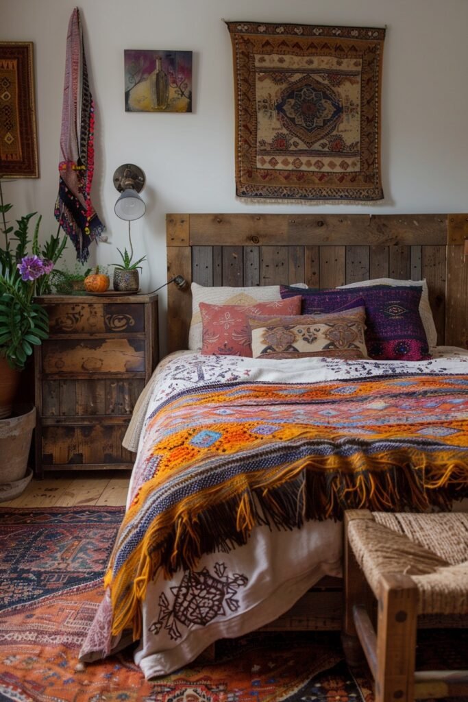 Bohemian-Inspired Urban Bedrooms