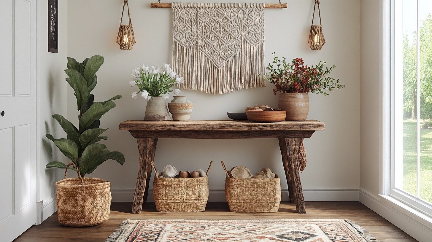 Boho Entryway Art