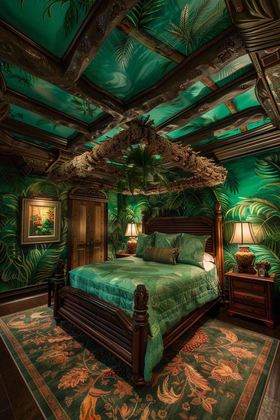 29 Tropical Bedrooms To Transport You To Paradise - Learn California