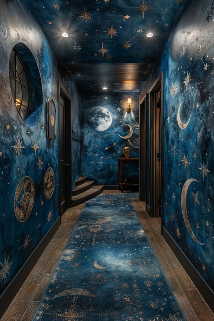 Celestial Boho Entryway