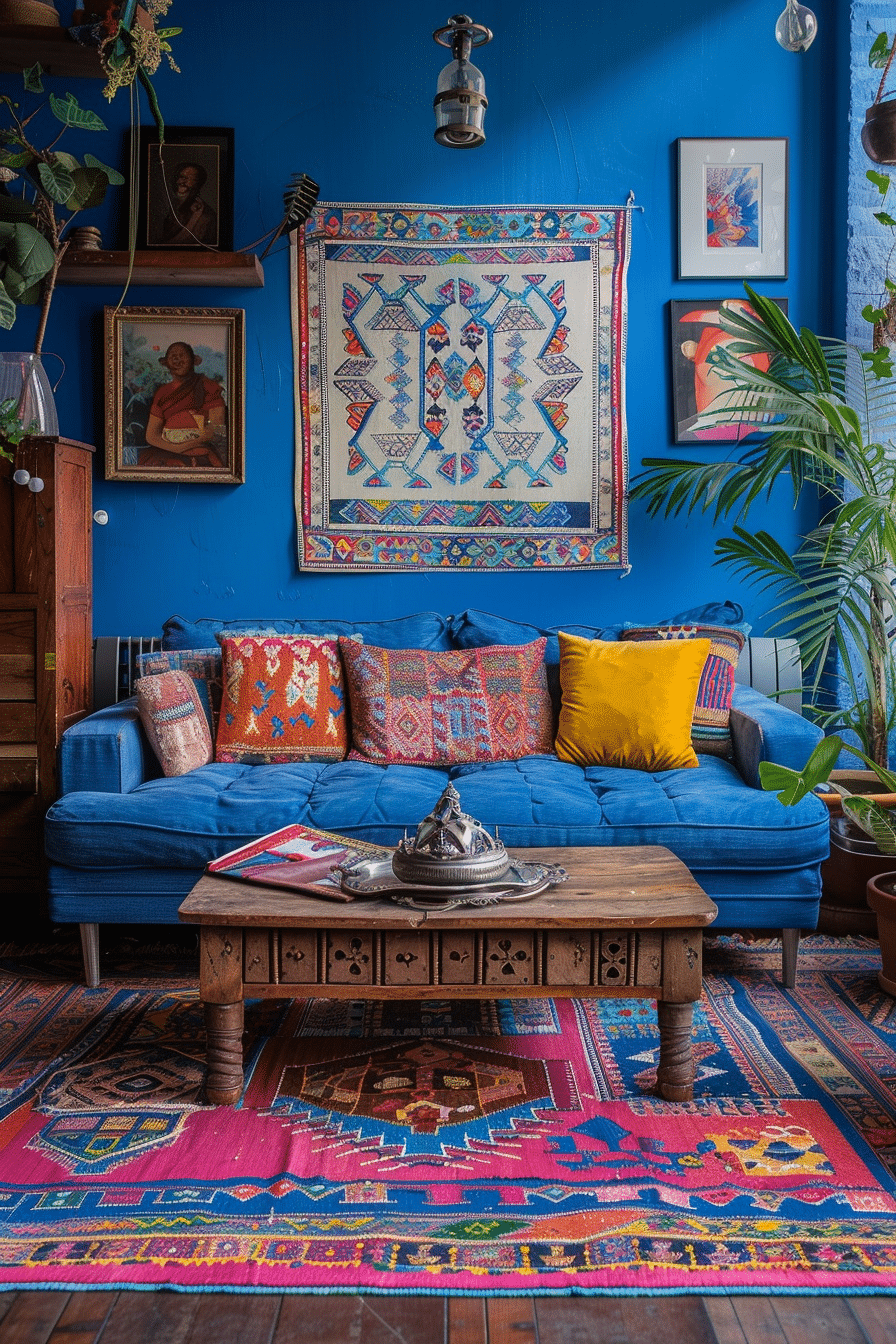 29 Blue Boho Apartment Ideas: Infuse Your Space With Calm Elegance And ...