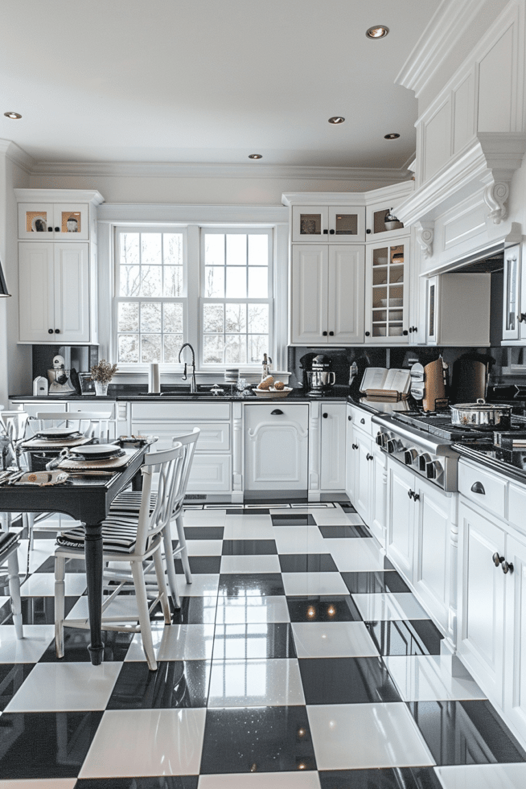 29 Black And White Modern Kitchen Ideas For A High-End And Contemporary ...