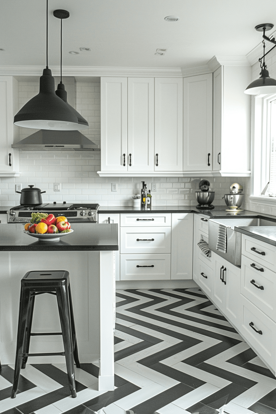 29 Black And White Modern Kitchen Ideas For A High-End And Contemporary ...