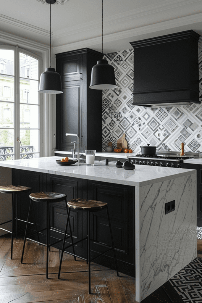 Contemporary Geometric Kitchen Designs