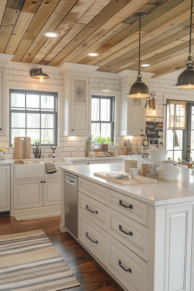 Contemporary Modern Farmhouse Kitchens