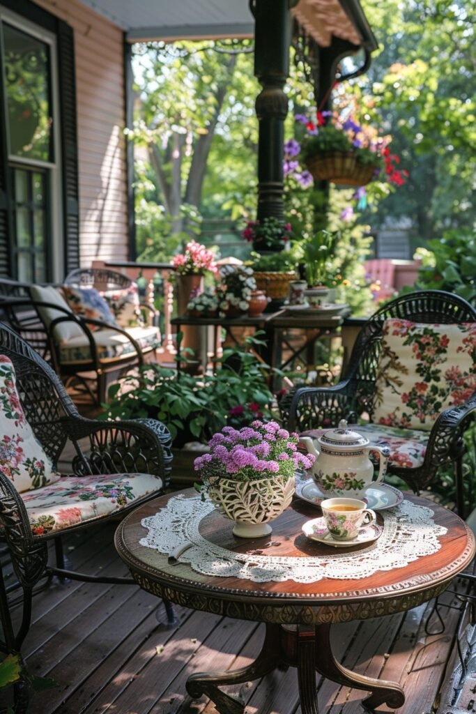 Cottage-Style Outdoor Setting