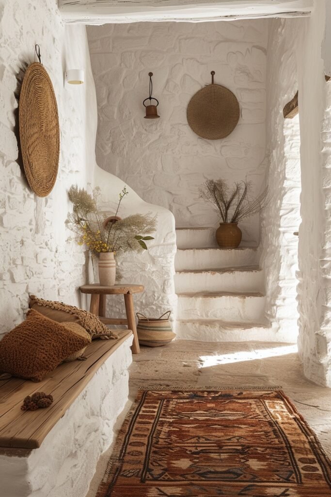 Desert-Inspired Boho Entryway