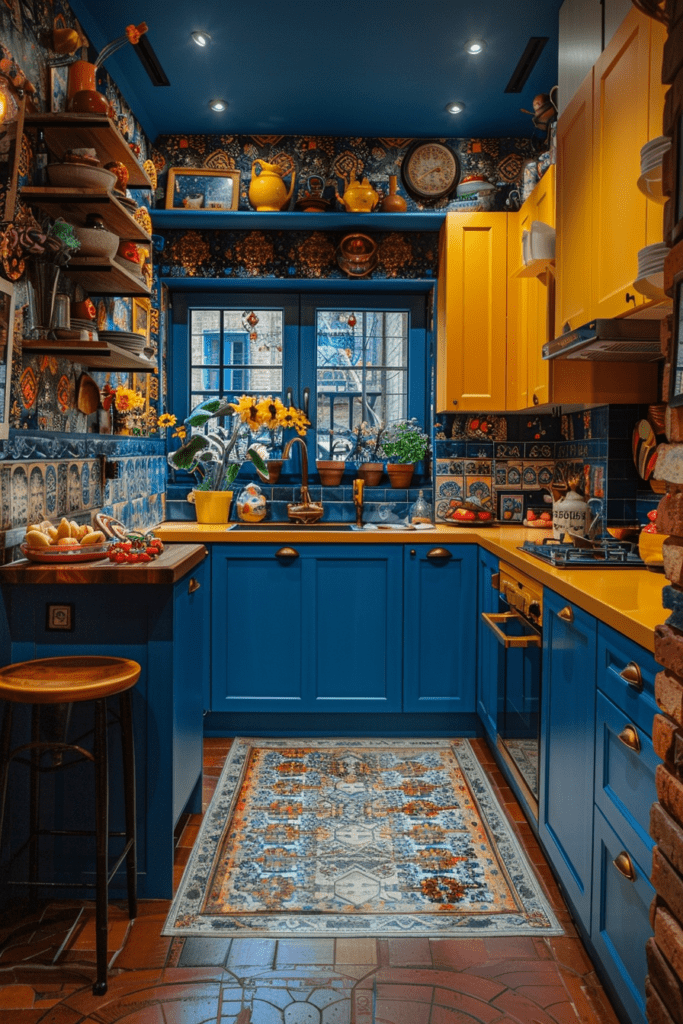 Dynamic Eclectic Kitchen Style