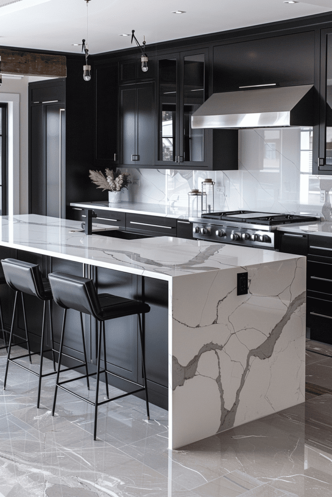 Dynamic High-Contrast Cabinetry