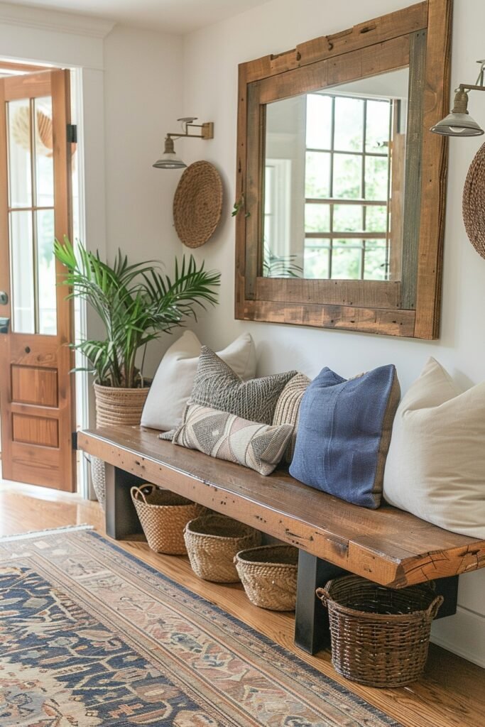 Earthy Boho Welcome Hall