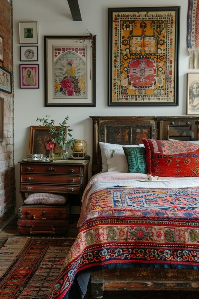 Eclectic Urban Bedroom Retreats