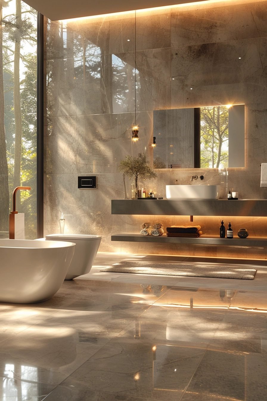Photo inspiration: 29 Futuristic Bathroom Ideas That Are Out Of This World Photo Inspiration