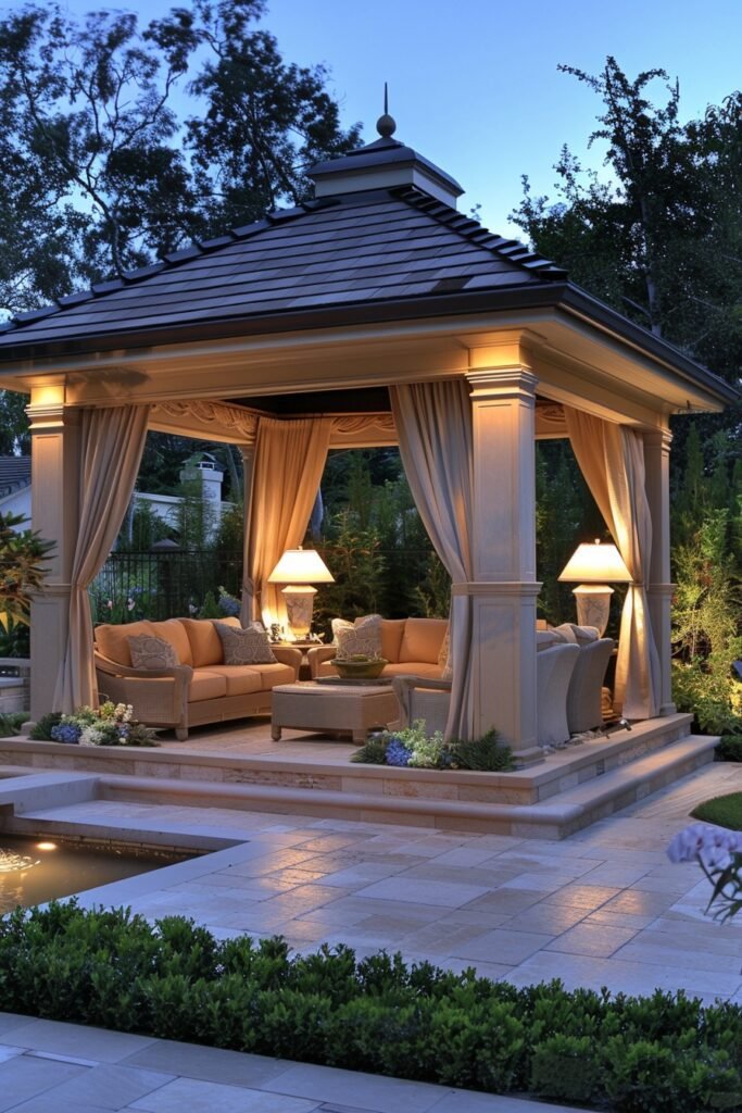 Elegant Gazebo Gatherings