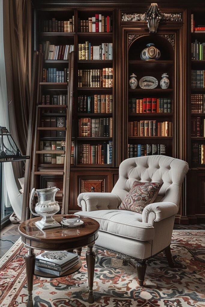 Elegant Reader’s Nook