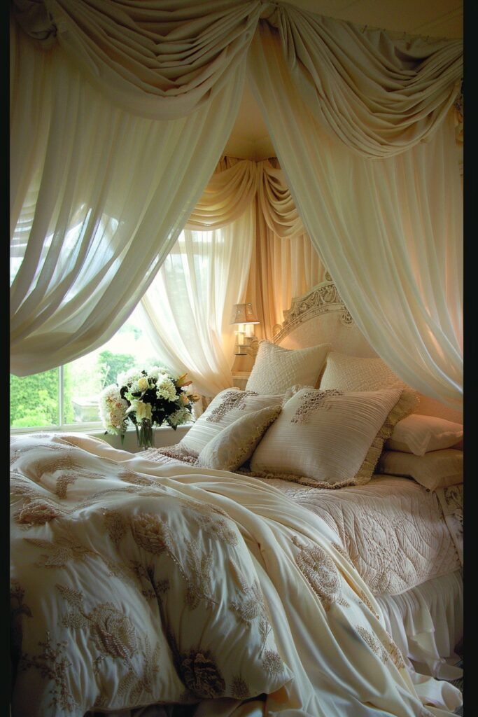 Enchanted Canopy Bed Bedroom