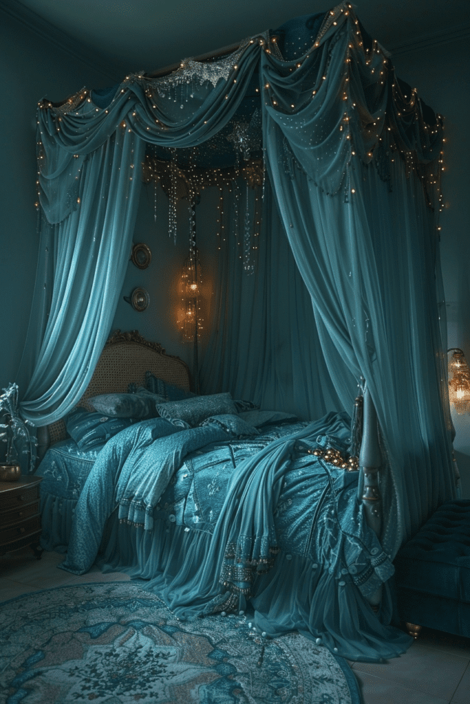 Enchanted Teal Dreamscape