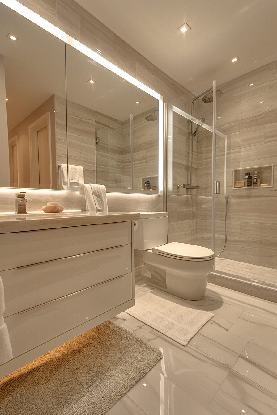 29 Small Bathroom Ideas For A Luxe Look In Limited Space - Learn California