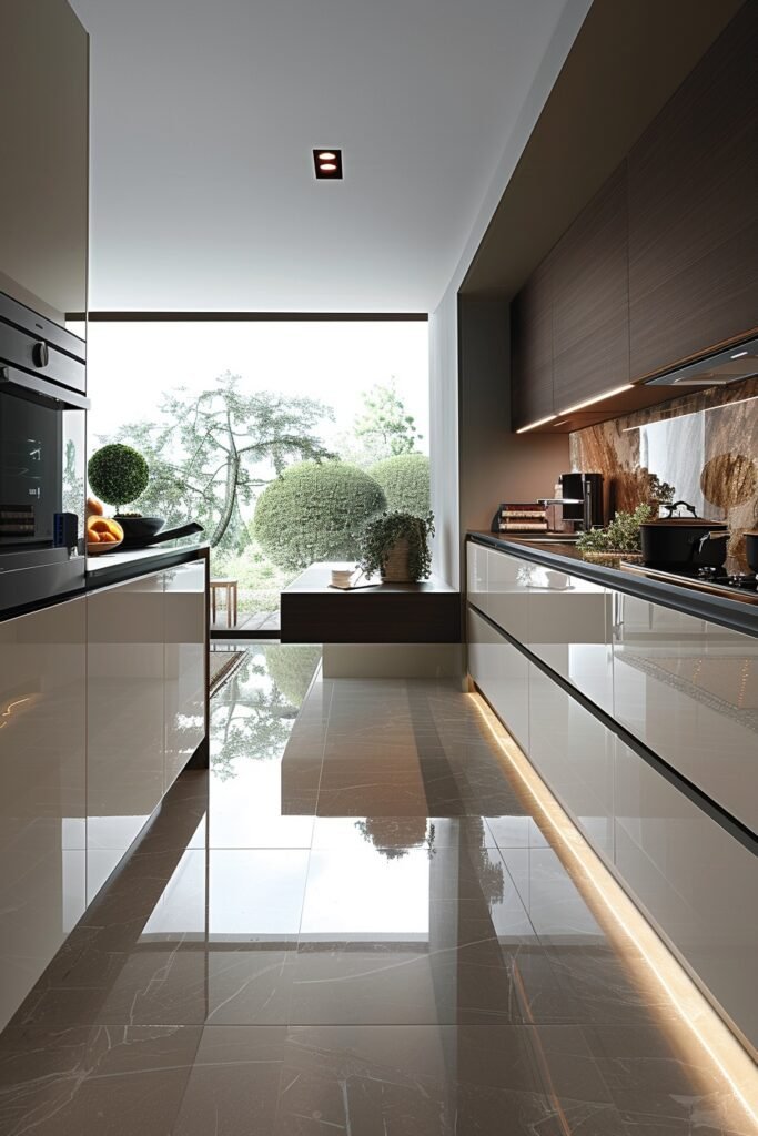 Floating Cabinet Modern Kitchen Designs