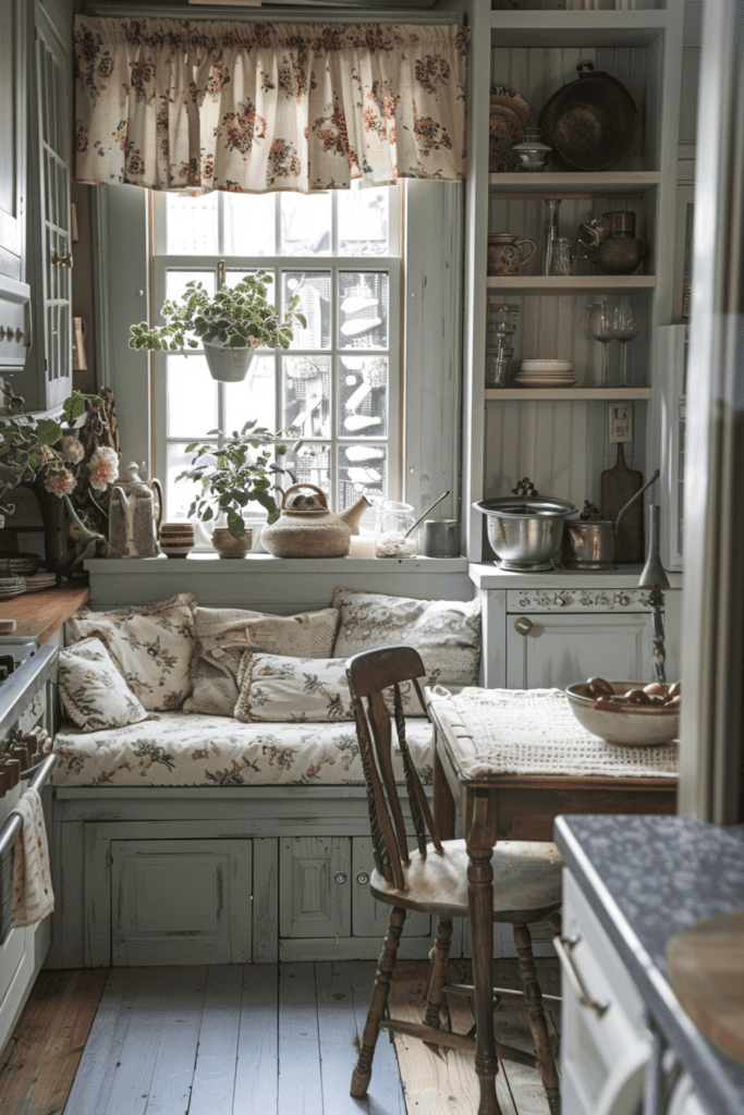 French Country Tiny Kitchen Theme